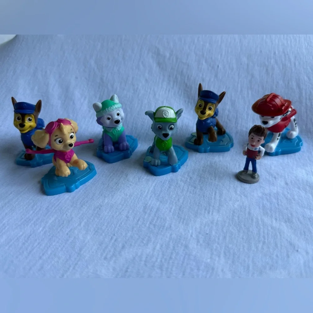 Paw Patrol Nickelodeon 7 figures characters